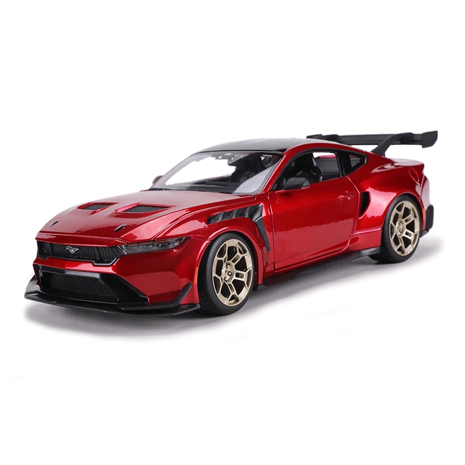 1:18 2025 Ford Mustang GTD Alloy Car Model Diecast Collectible Display Gift 1:18 2025 Ford Mustang GTD Alloy Car Model Diecast Collectible Display Gift
