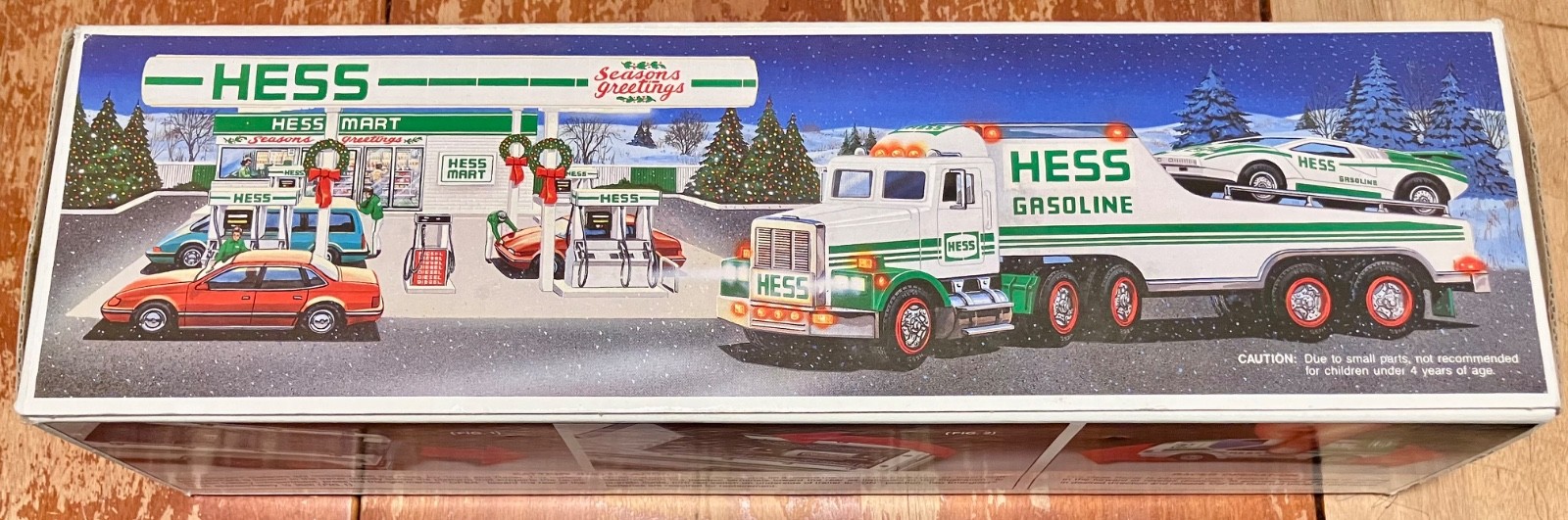 Vintage 1991 Hess Toy Tanker Truck New In Original Box NIB Batteries Required Vintage 1991 Hess Toy Tanker Truck New In Original Box NIB Batteries Required