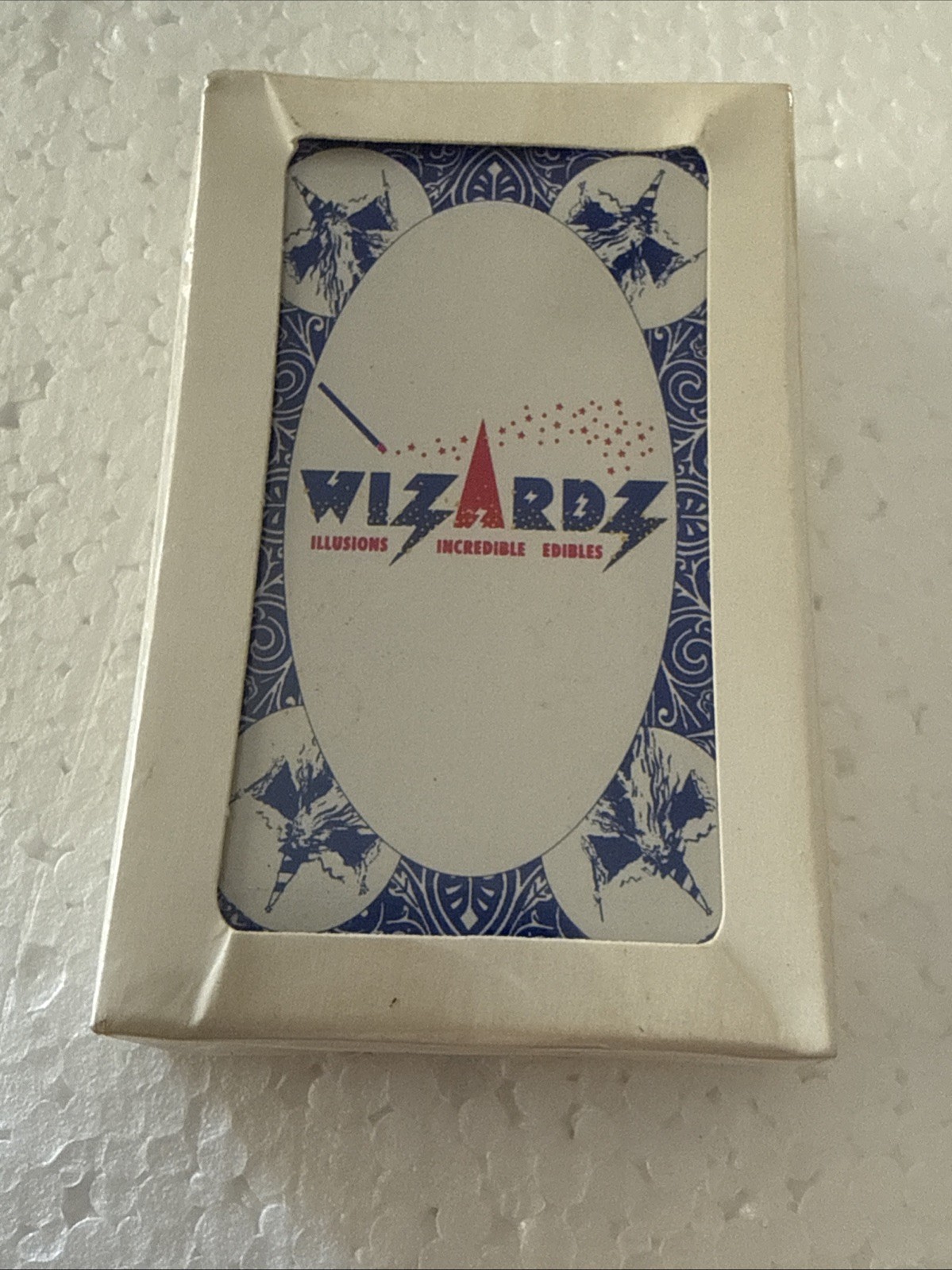 RARE WIZARDZ Wizards illusions Incredible Edibles Promo Playing Card Deck New RARE WIZARDZ Wizards illusions Incredible Edibles Promo Playing Card Deck New