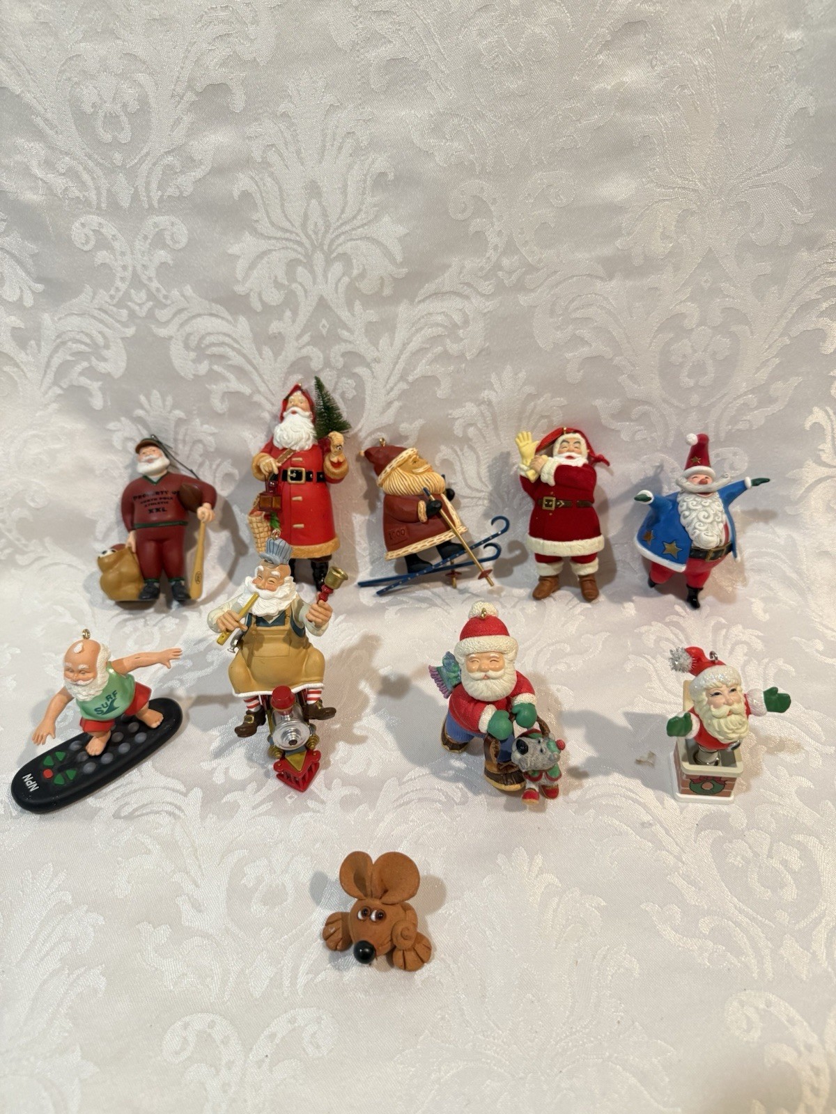 2000, 2001 Lot Of 10 Hallmark Keepsake Christmas tree ornaments 2000, 2001 Lot Of 10 Hallmark Keepsake Christmas tree ornaments