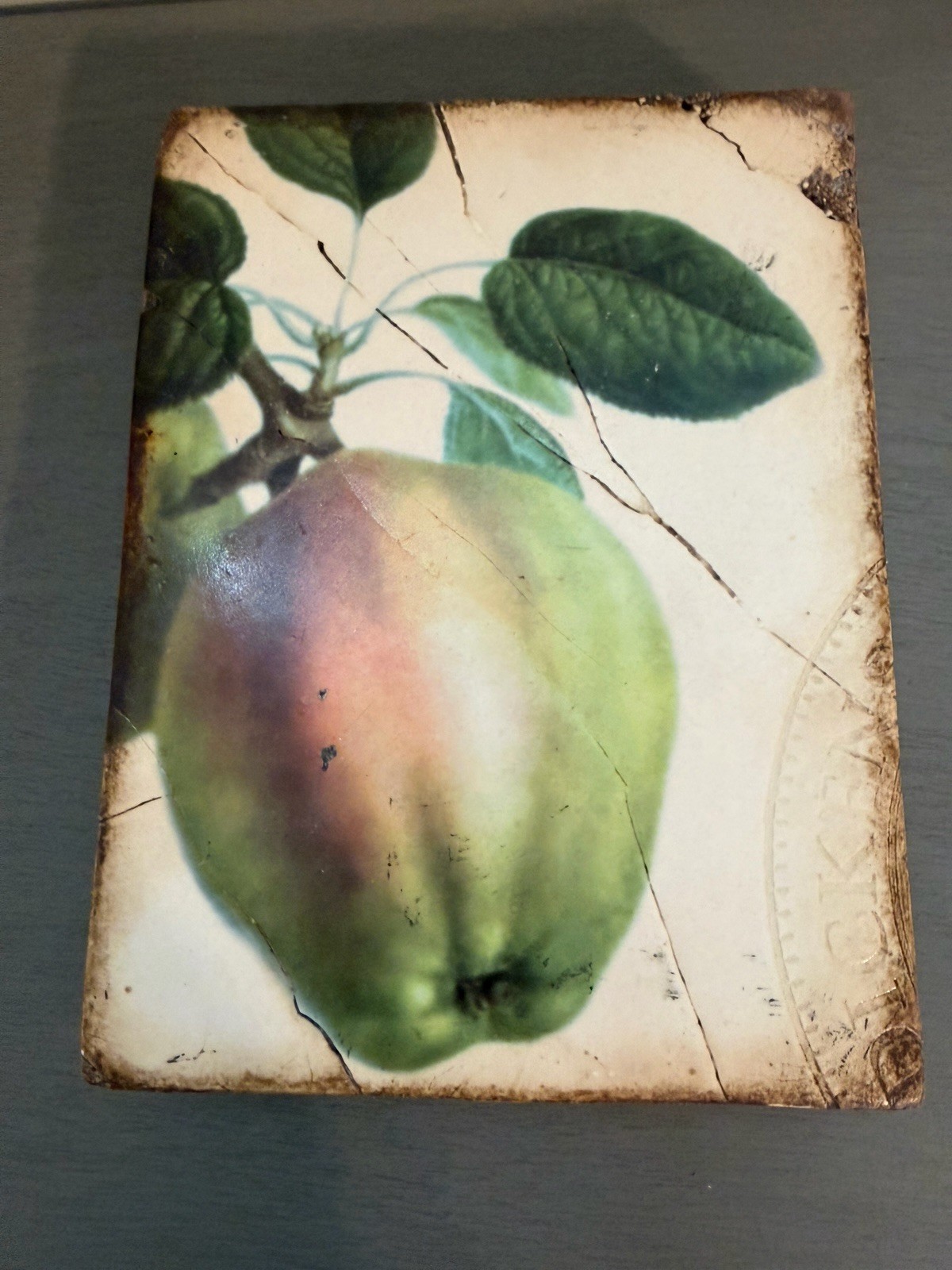 Sid Dickens Memory Block Tile T-131 Aphrodite\'s Apple Garden  Rare Retired
