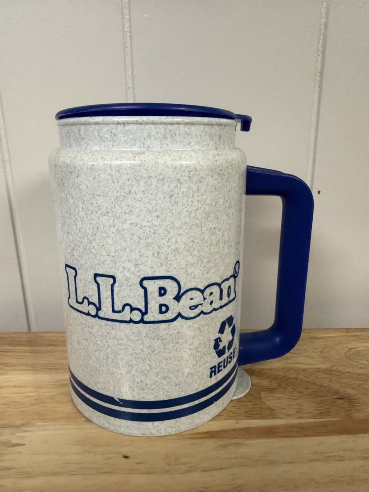 Vintage L.L. Bean Whirley Industries Thermo Travel Coffee Mug Plastic 5.75” Vintage L.L. Bean Whirley Industries Thermo Travel Coffee Mug Plastic 5.75”