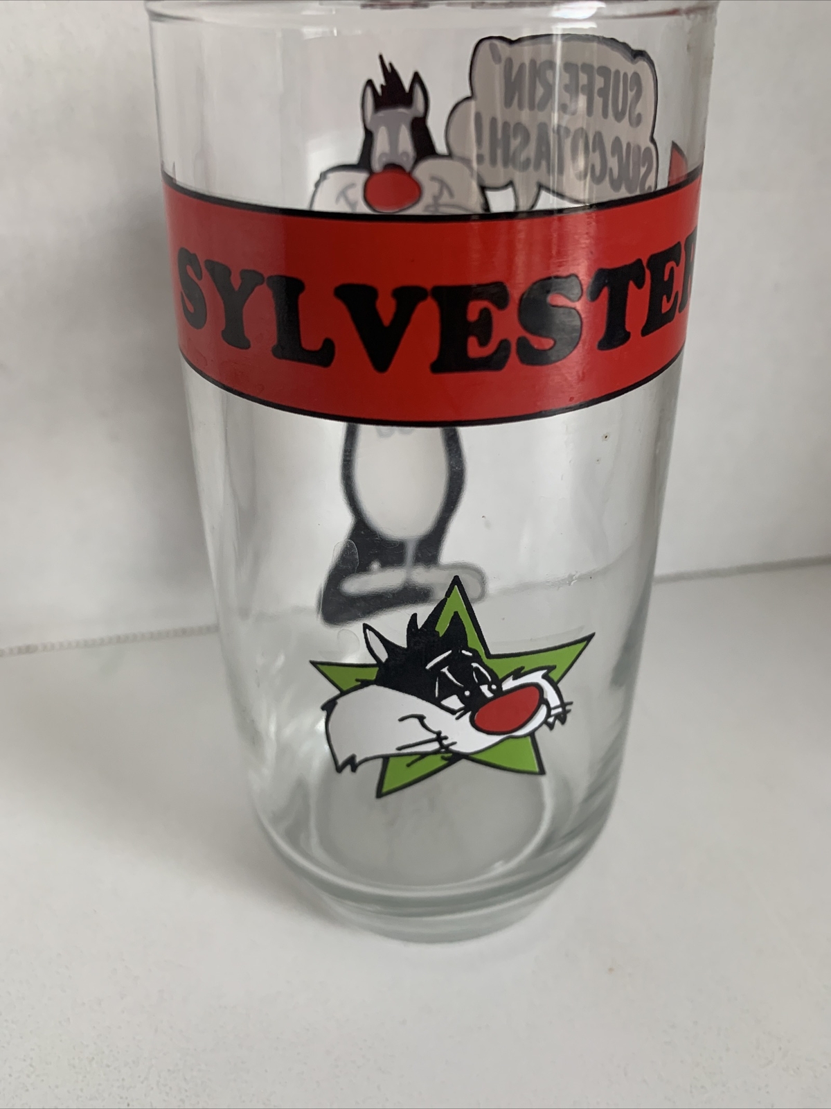 Vintage Arby’s Looney Tunes Drinking Glass 1966 Sylvester Vintage Arby’s Looney Tunes Drinking Glass 1966 Sylvester