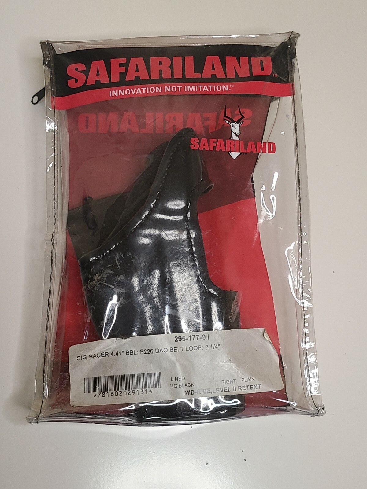 NEW Safariland Sig 226 DAO High Gloss Duty Holster NEW Safariland Sig 226 DAO High Gloss Duty Holster