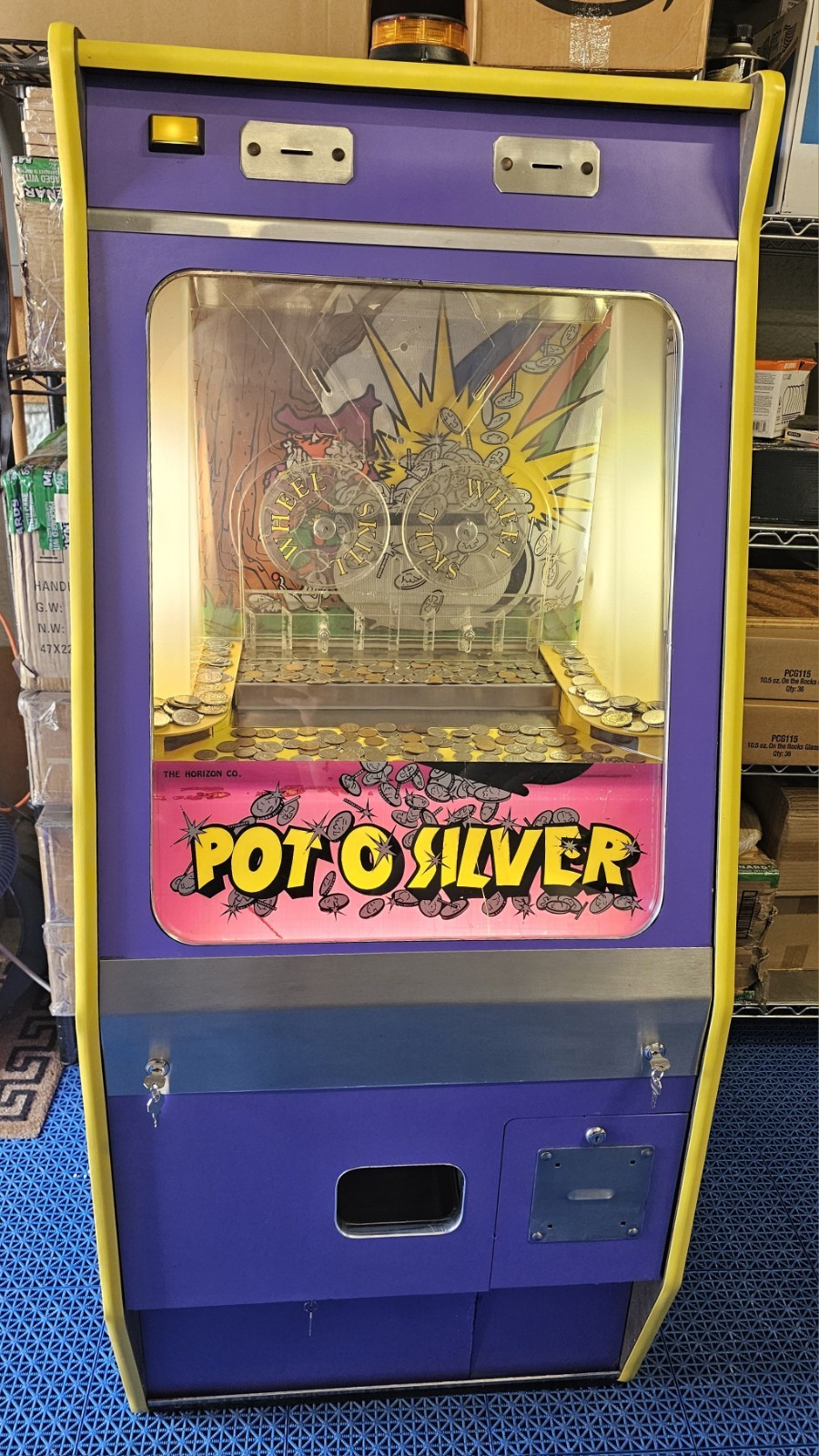 Pot O Silver Coin Pusher/Arcade Game Pot O Silver Coin Pusher/Arcade Game