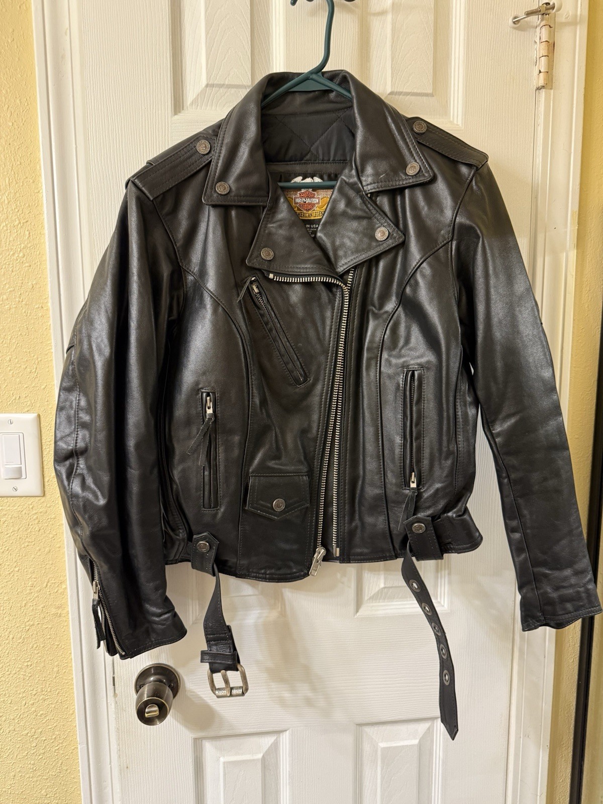 Harley-Davidson Women’s Leather Motorcycle Moto Jacket \