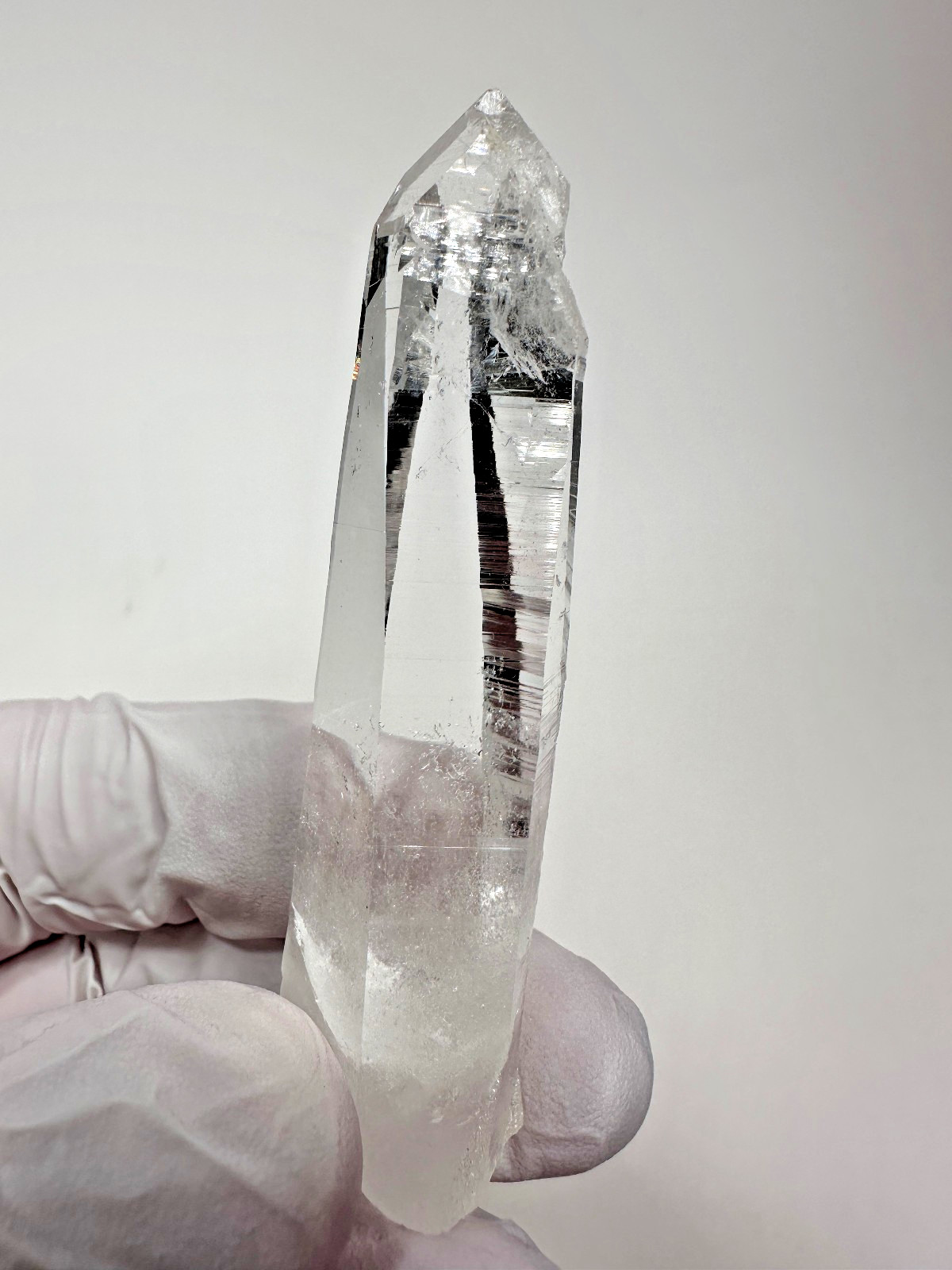 Clear Colombian Lemurian Quartz Crystal Point
