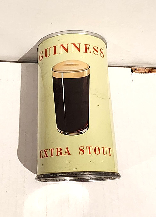 Guinness Extra Stout 12 oz beer can Guinness Brewery canned in Great Britain