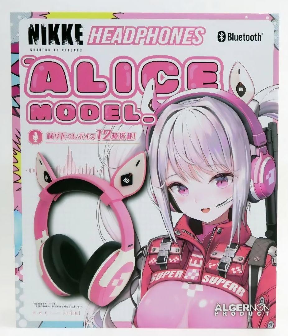 NIKKE Goddess of Victory Alice Headphones Limited Edition Unused NIKKE Goddess of Victory Alice Headphones Limited Edition Unused
