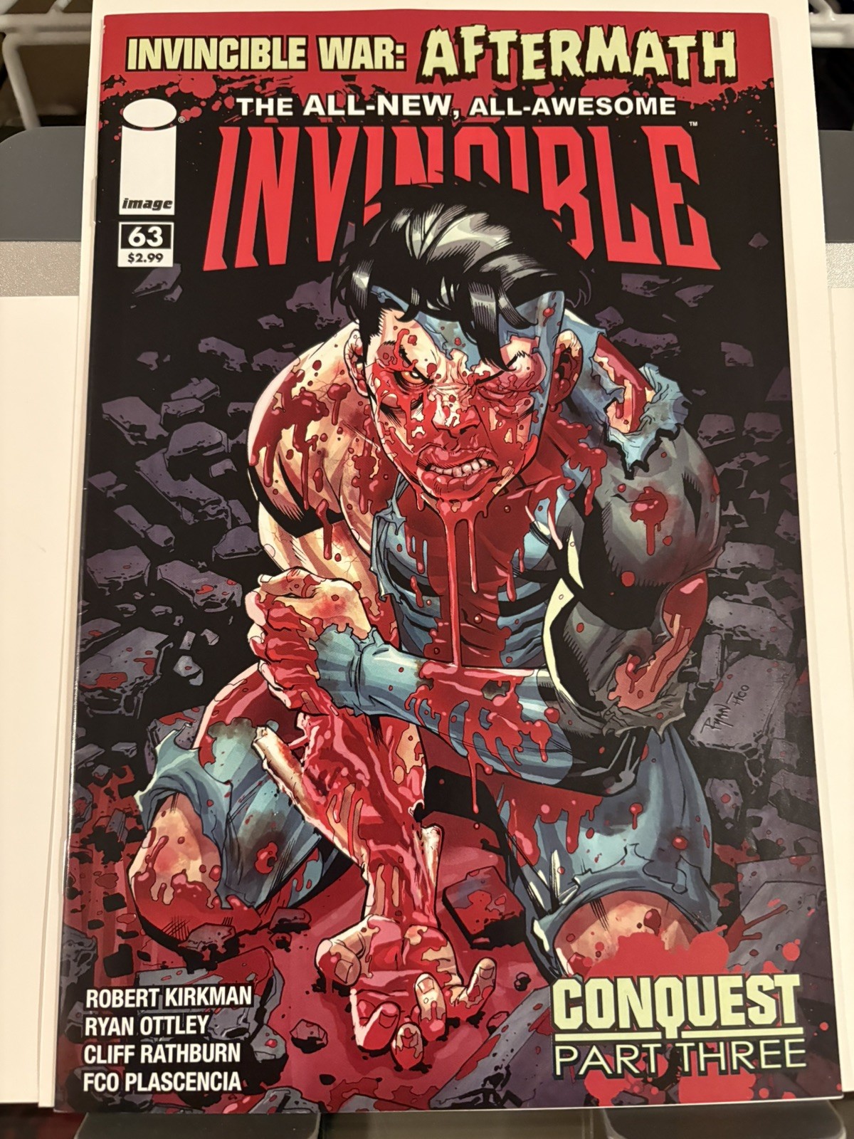 Invincible #63 Image Comics (June 2009) Conquest Part Three. Invincible #63 Image Comics (June 2009) Conquest Part Three.