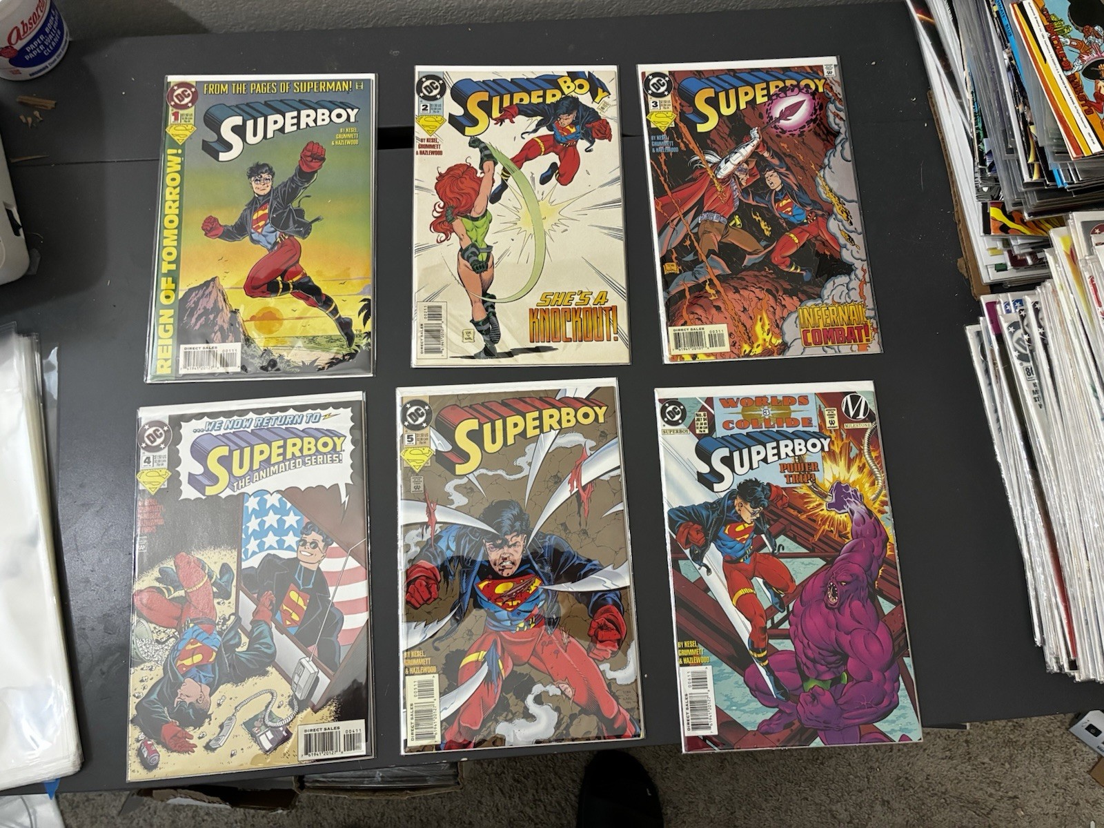 🤯Superboy vol 4. (1994) #1-100 Plus Extras - DC Comics 107 Books Unread