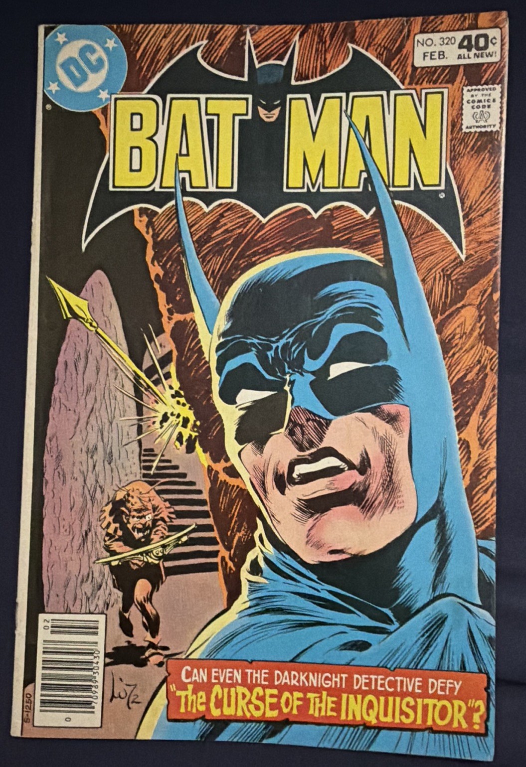 DC Batman #320 Bronze Age Newsstand Variant Signed José Luis García-López