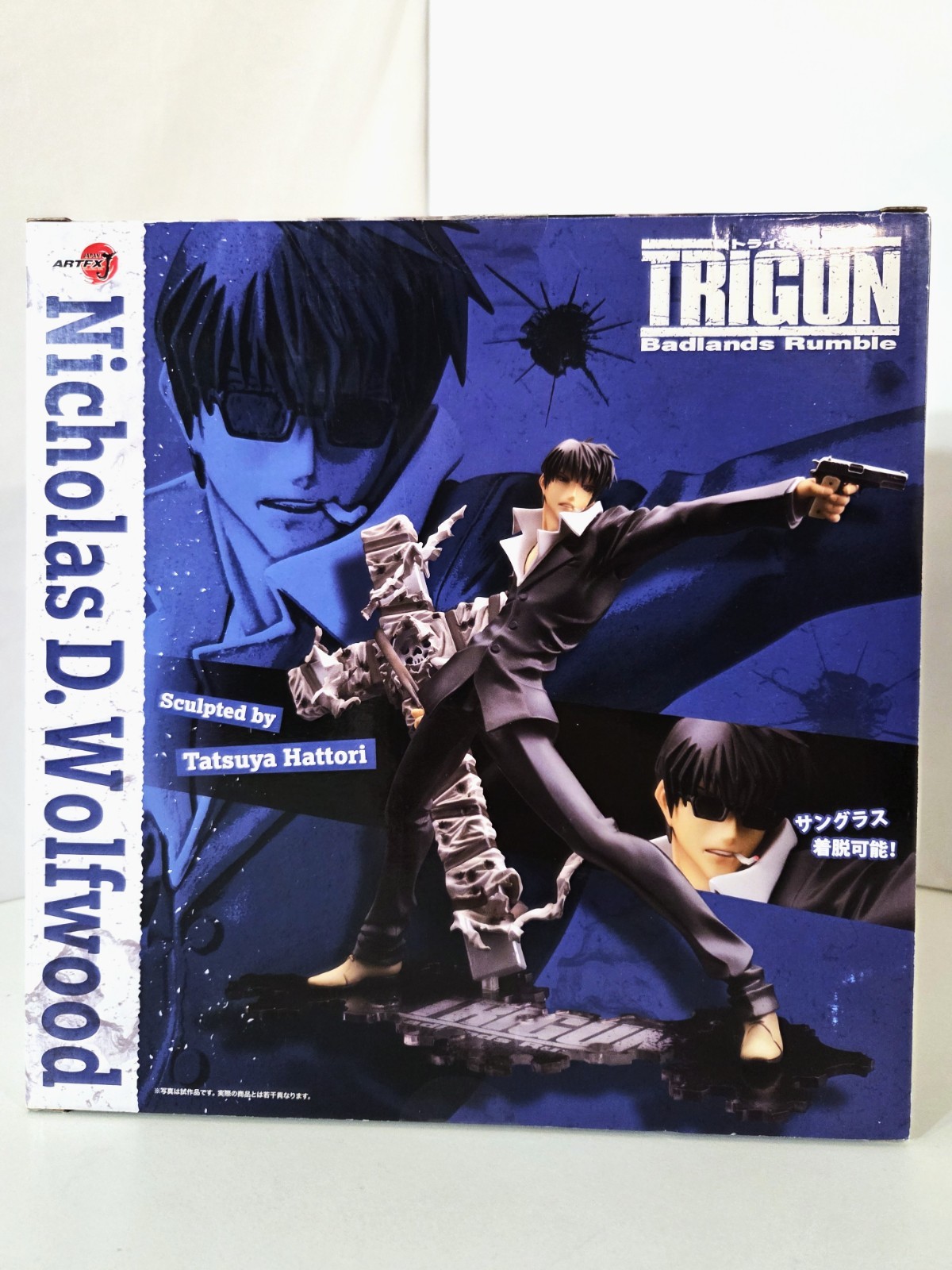 BRAND NEW Kotobukiya ARTFX TRIGUN Nicholas D. Wolfwood Renewal Package Figure BRAND NEW Kotobukiya ARTFX TRIGUN Nicholas D. Wolfwood Renewal Package Figure