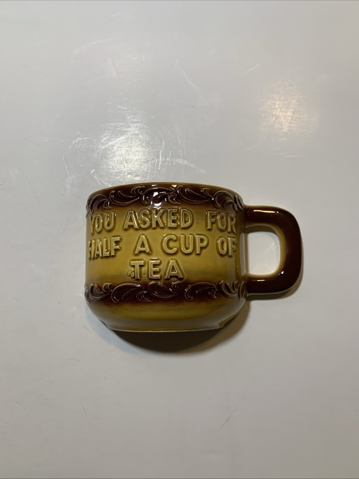 RARE Vintage Travel Souvenir Half of Cup of Tea Norfolk England Proper Drink RARE Vintage Travel Souvenir Half of Cup of Tea Norfolk England Proper Drink