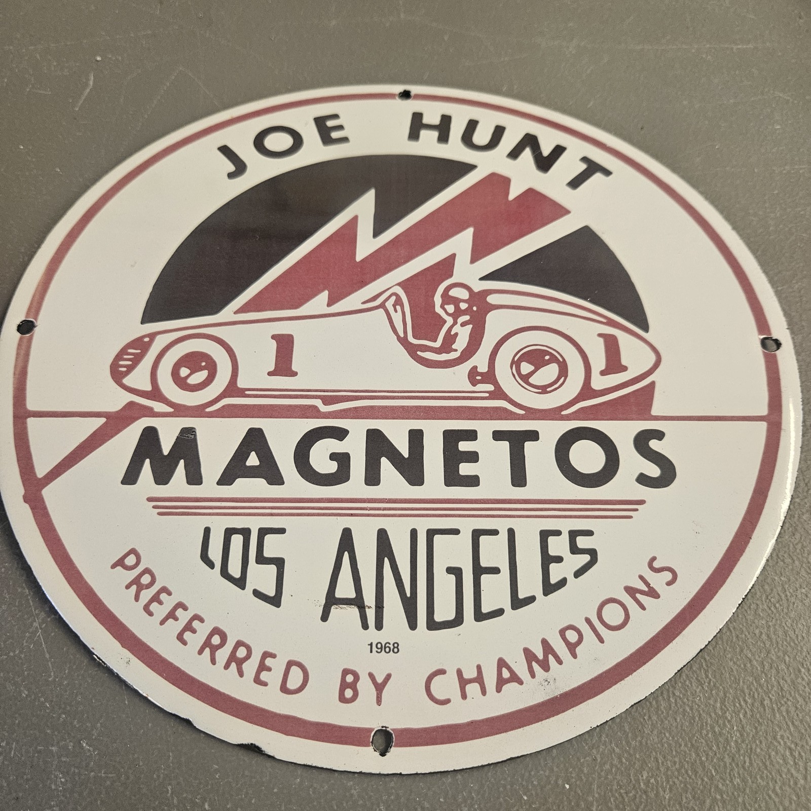 VINTAGE 1968 JOE HUNT MAGNETOS 12\