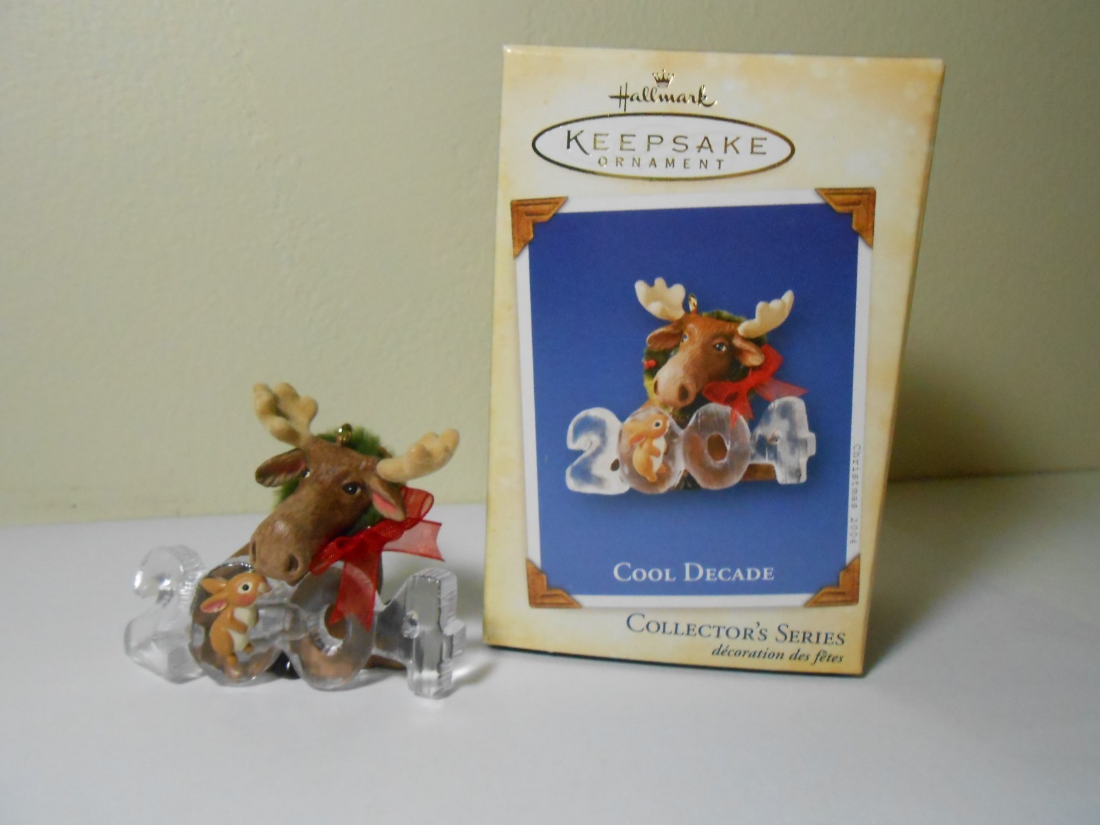 2004 Hallmark Ornament Cool Decade Moose