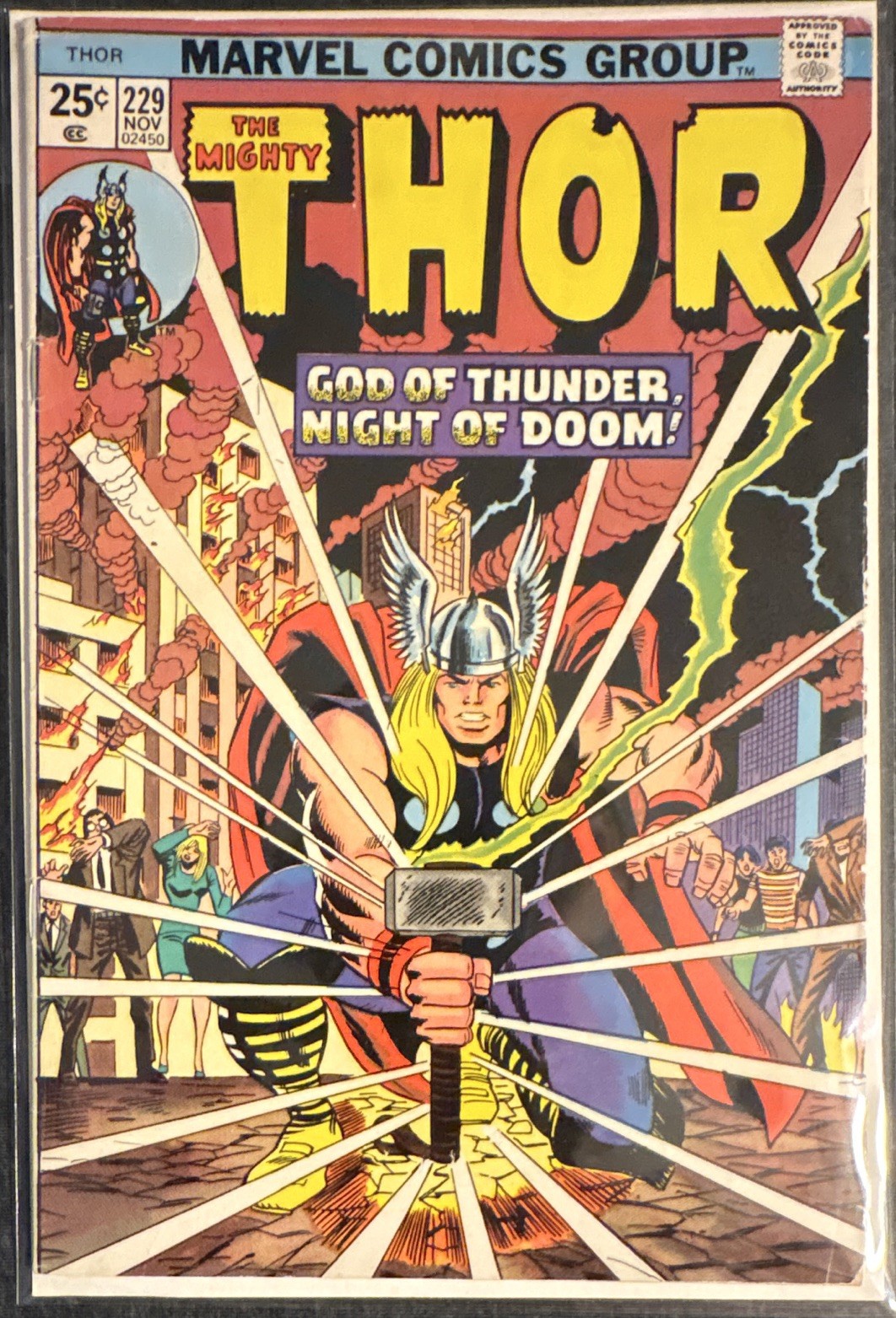 Marvel The Mighty Thor #229 (1974) | 