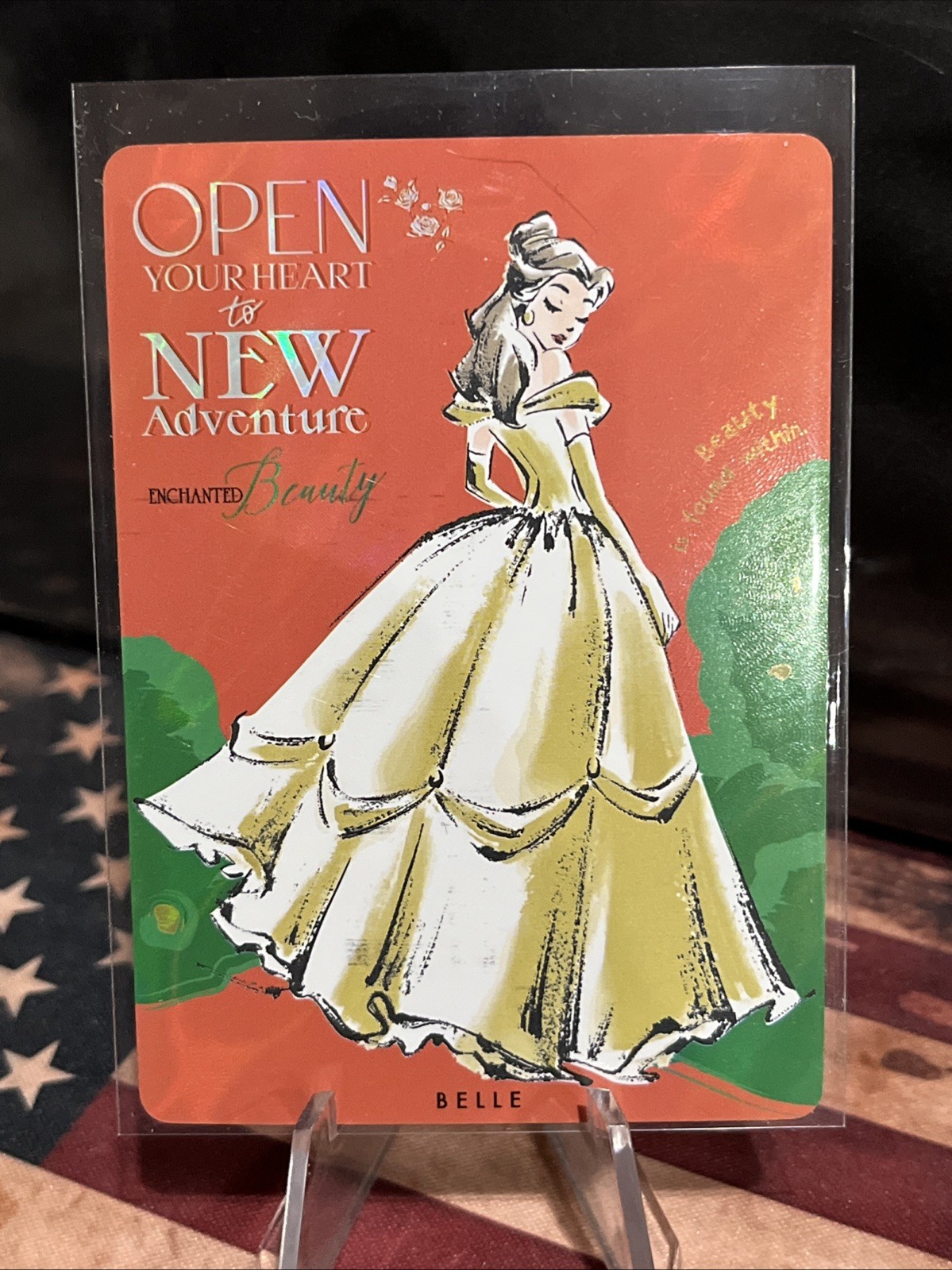 Belle 2026 ShiningSoul Disney Princess Poster Card DISPRI-VII-003 Belle 2026 ShiningSoul Disney Princess Poster Card DISPRI-VII-003