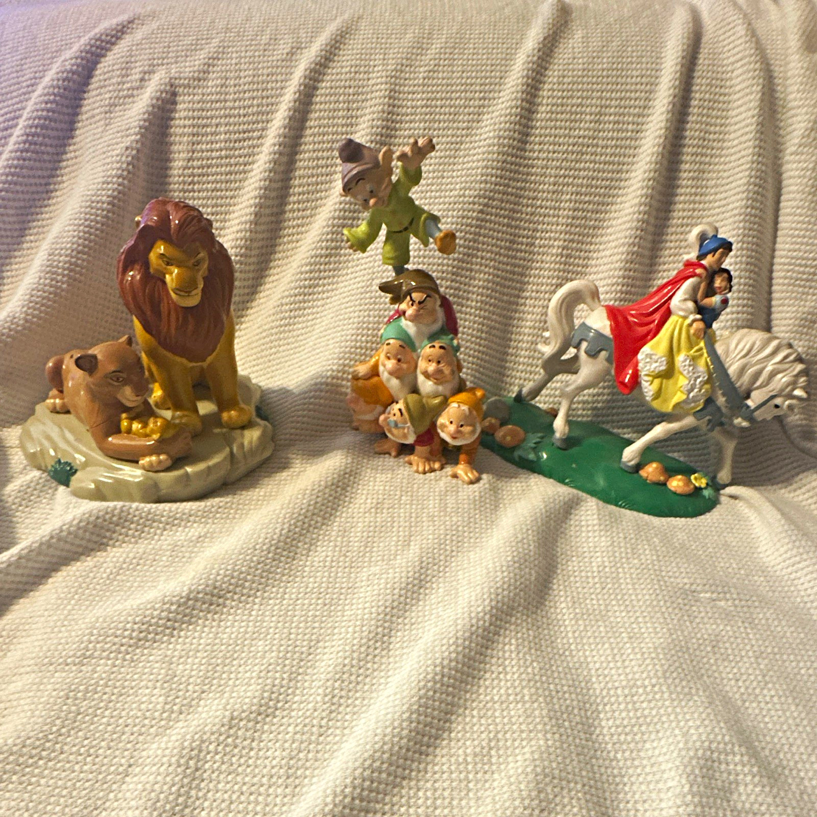 Applause Disney Special Edition Figurines Lot - Lion King & Snow White Applause Disney Special Edition Figurines Lot - Lion King & Snow White