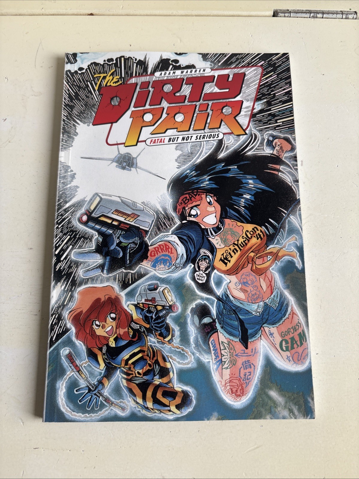 The Dirty Pair Fatal But Not Serious TPB Dark Horse Comics 1996 Adam Warren