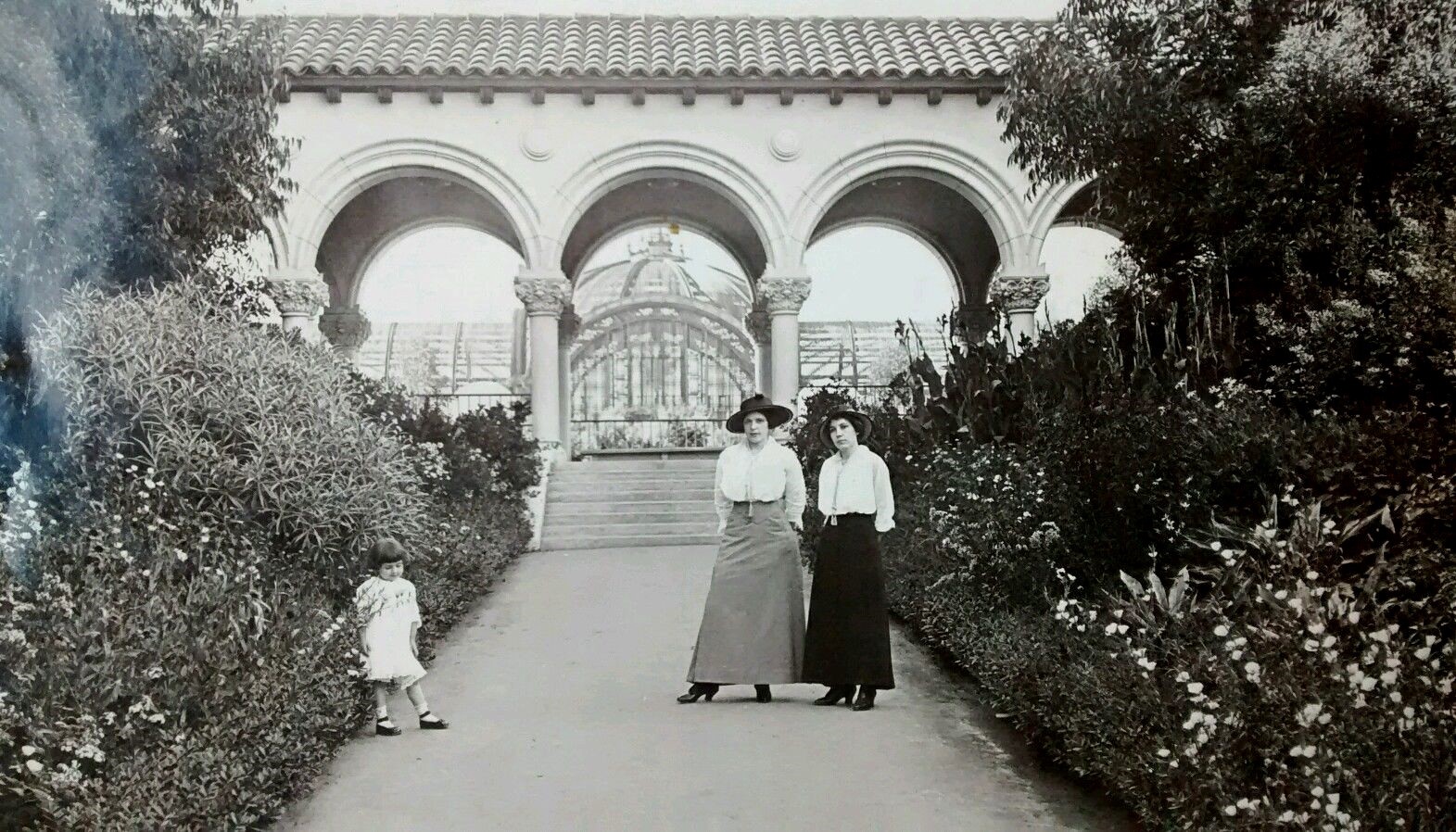 Edwardian Era Signed San Diego Exposition Arcade Photo c. 1915-1917 Antique