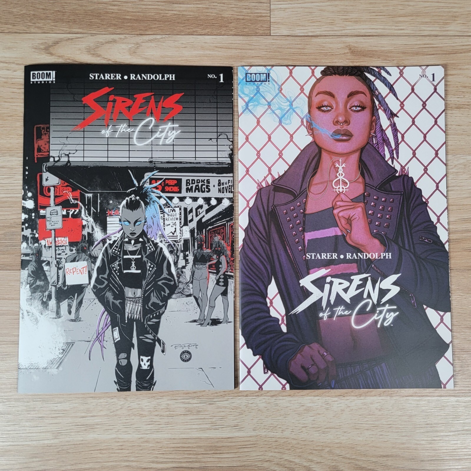 Sirens of the City 1 Cover A B Randolph Frison BOOM Studios Comic 2023 Lot of 2 Sirens of the City 1 Cover A B Randolph Frison BOOM Studios Comic 2023 Lot of 2