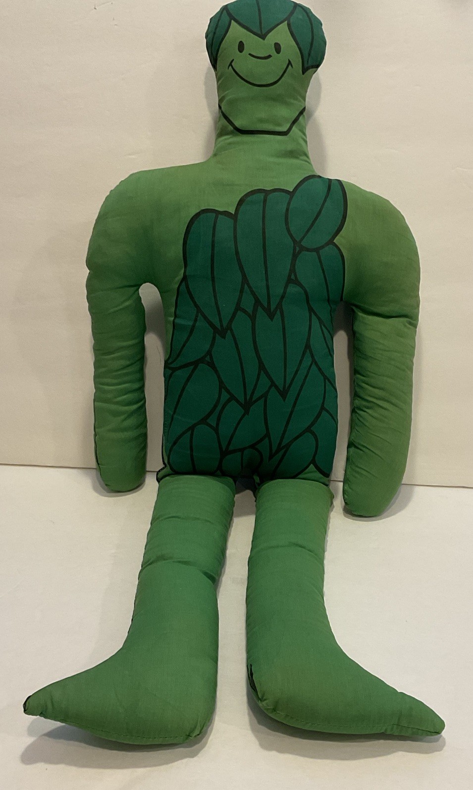 VTG 1960s RARE 26 “ Jolly Green Giant Mail In Advertising Doll Pillow VTG 1960s RARE 26 “ Jolly Green Giant Mail In Advertising Doll Pillow