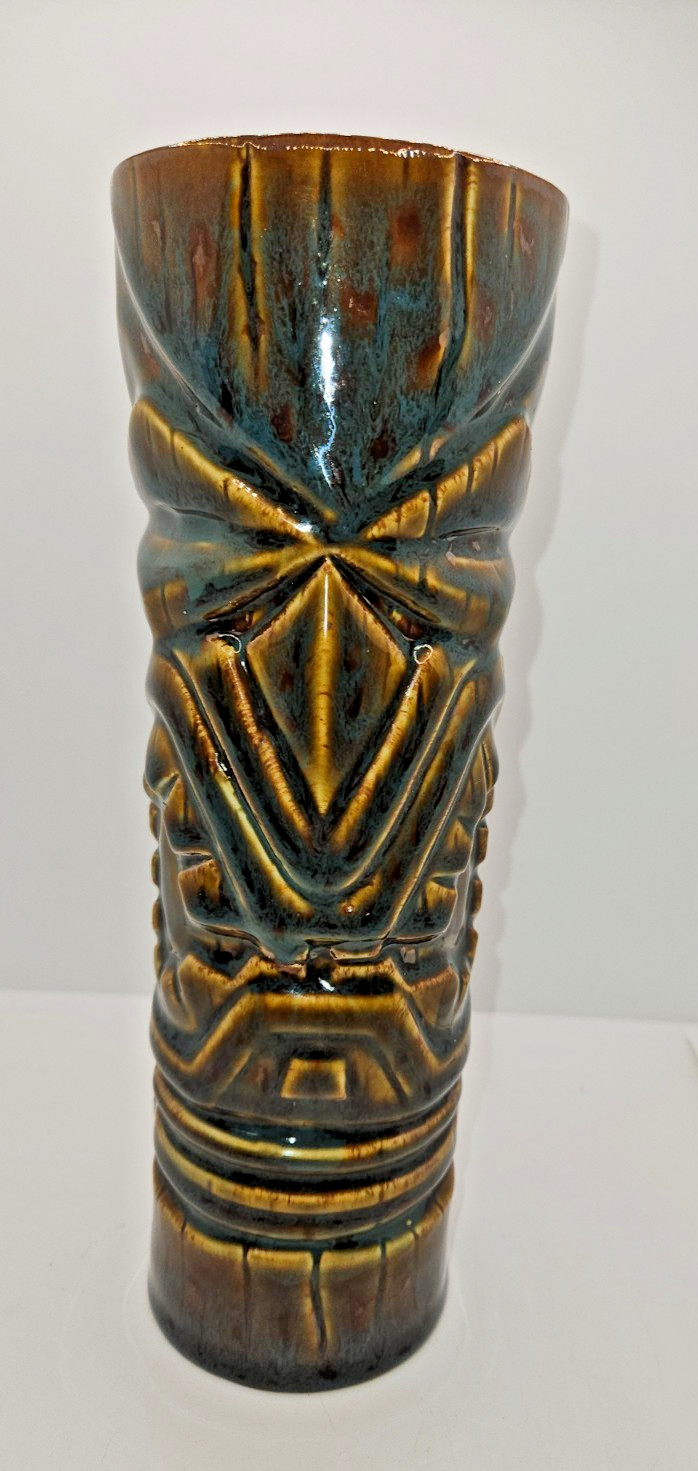 False Idol Tiki Mug Mighty Alkala 5th Edition Blue Brown Bosko Trader Dane Rare False Idol Tiki Mug Mighty Alkala 5th Edition Blue Brown Bosko Trader Dane Rare
