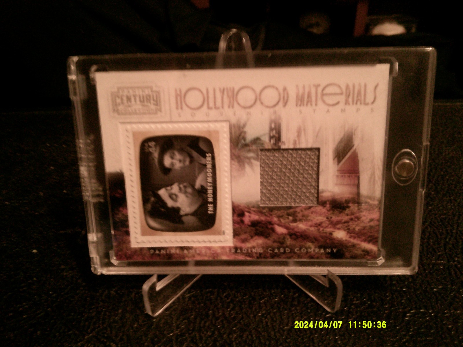 SUPER SALE Jackie Gleason Relic The HONEYMOONERS STAMP HOLLYWOOD card 70/100 SUPER SALE Jackie Gleason Relic The HONEYMOONERS STAMP HOLLYWOOD card 70/100