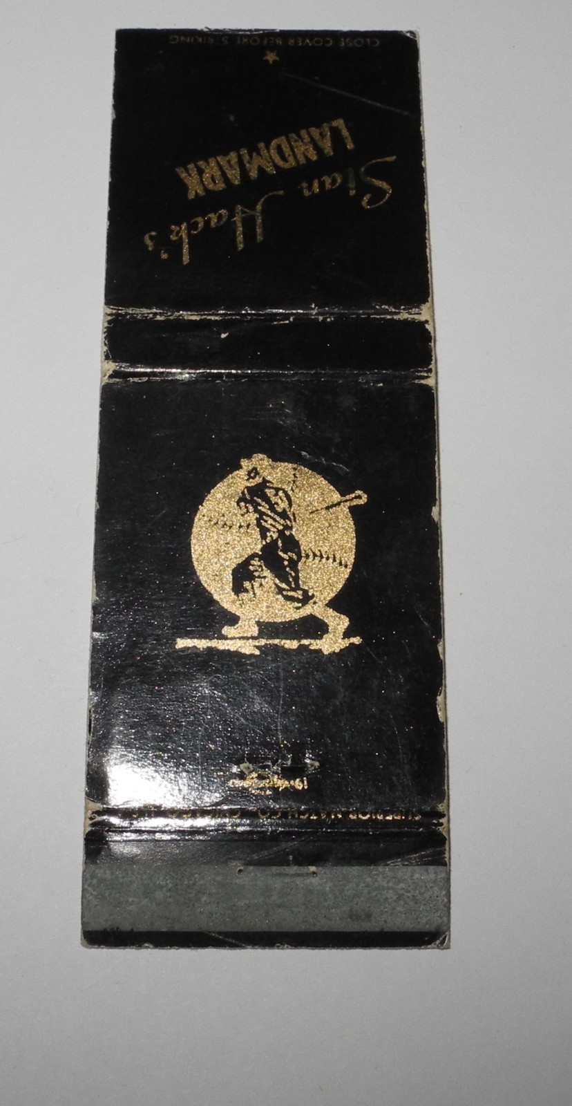 Vintage Baseball Stan Hack's Cubs Restaurant Lounge Souvenir Pin Matchbook Match Vintage Baseball Stan Hack's Cubs Restaurant Lounge Souvenir Pin Matchbook Match