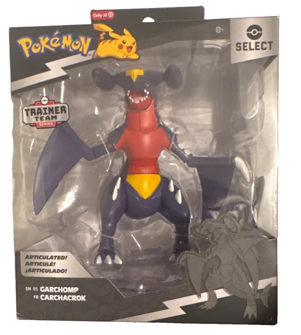 Pokemon Select Garchomp Series 11 Target Exclusive 6in Figure Jazwares New Pokemon Select Garchomp Series 11 Target Exclusive 6in Figure Jazwares New