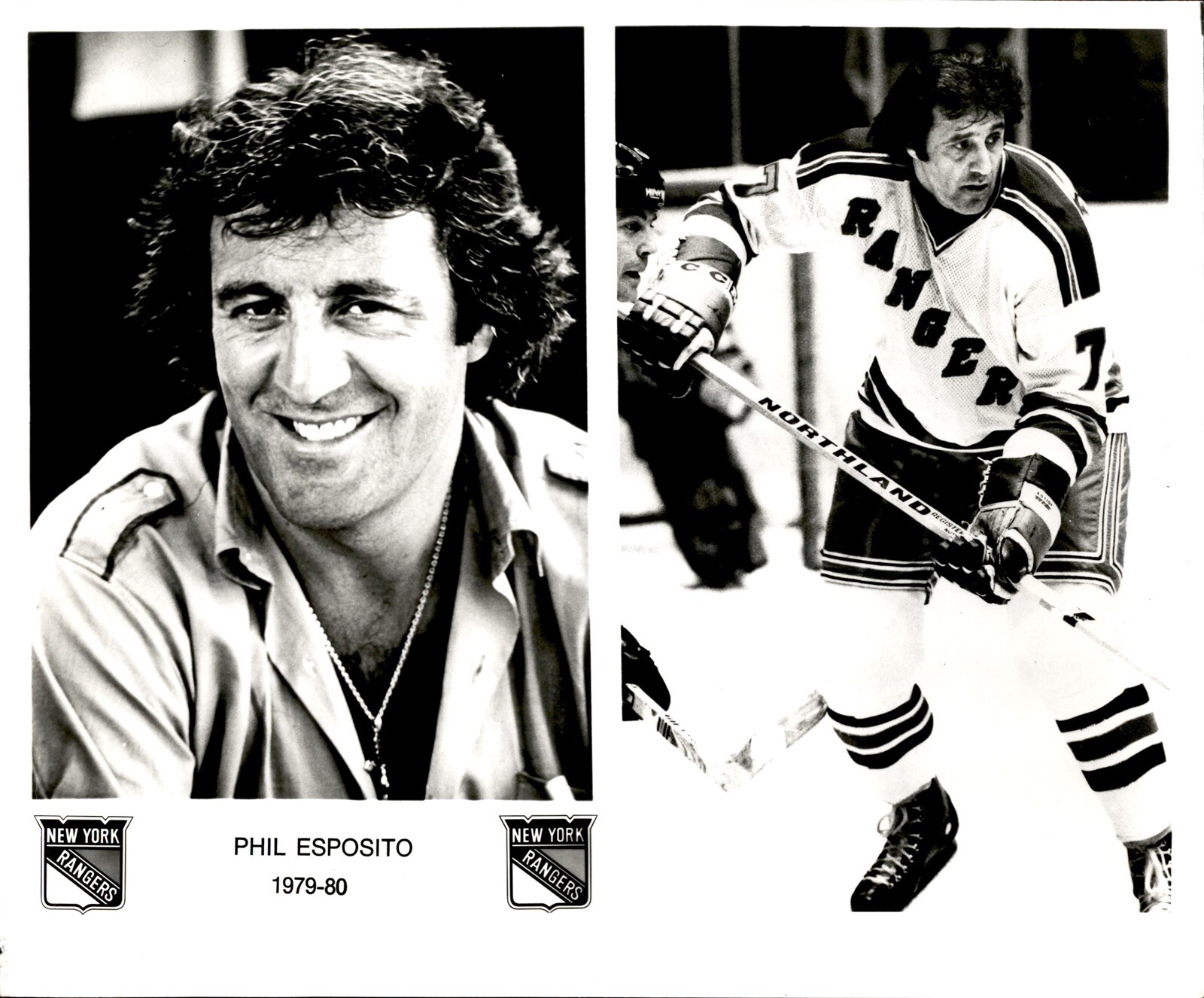 PF17 Original Photo PHIL ESPOSITO 1979-80 NEW YORK RANGERS NHL HOCKEY CENTER PF17 Original Photo PHIL ESPOSITO 1979-80 NEW YORK RANGERS NHL HOCKEY CENTER