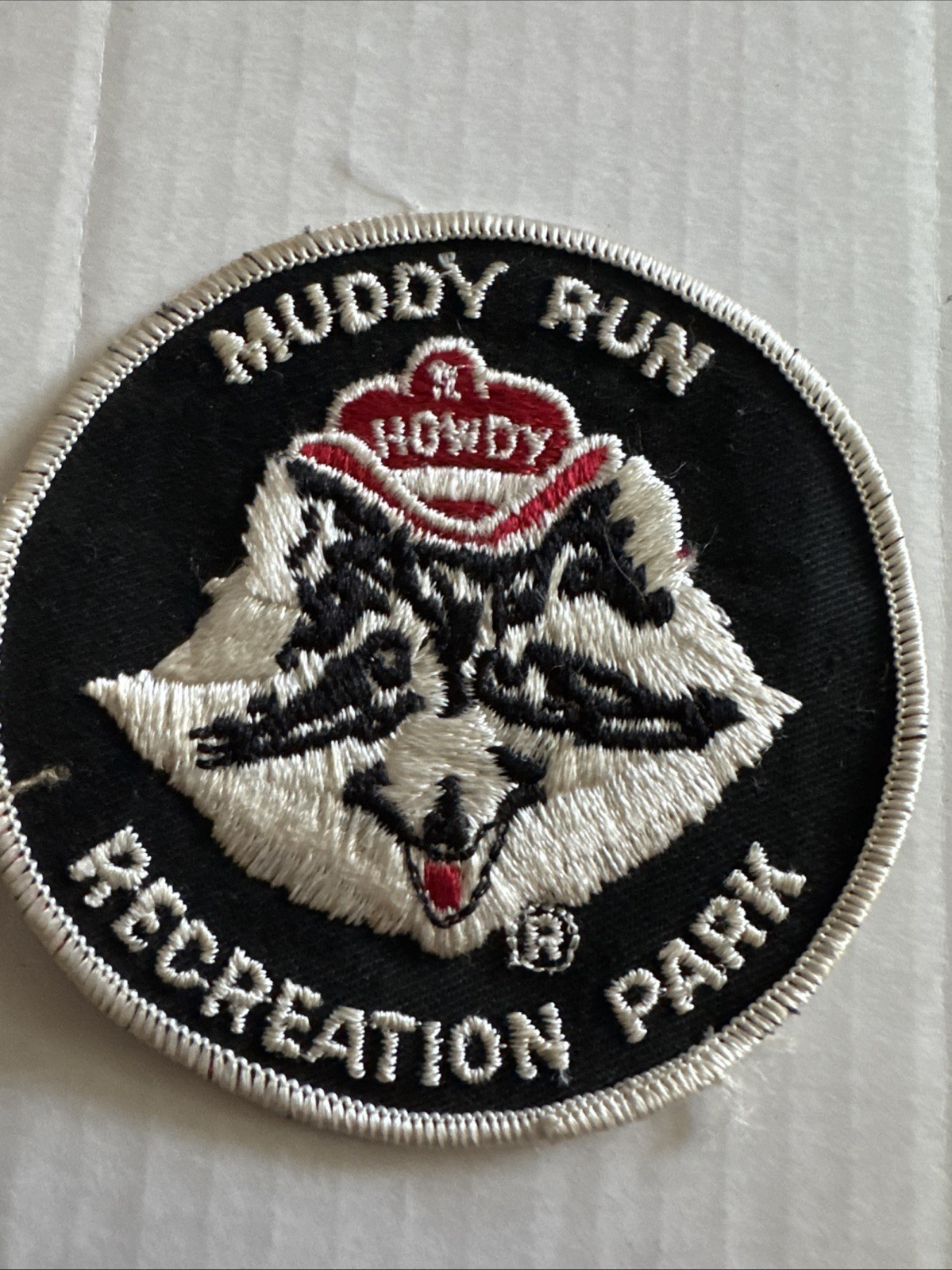 Vintage Muddy Run York Pa Recreational Park Patch 4”