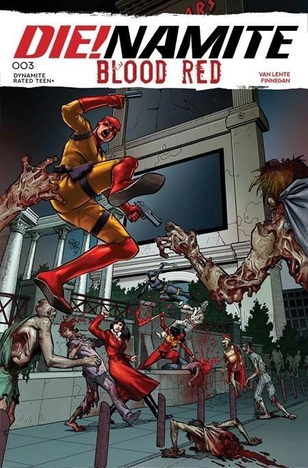 Dienamite Blood Red #3 Cover A Dienamite Blood Red #3 Cover A