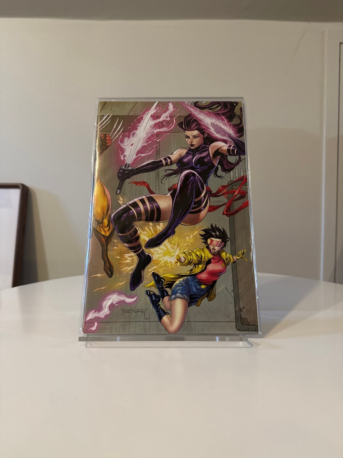 Uncanny X-Men Tyler Kirkham Exclusive Variant Psylocke Jubilee - Marvel