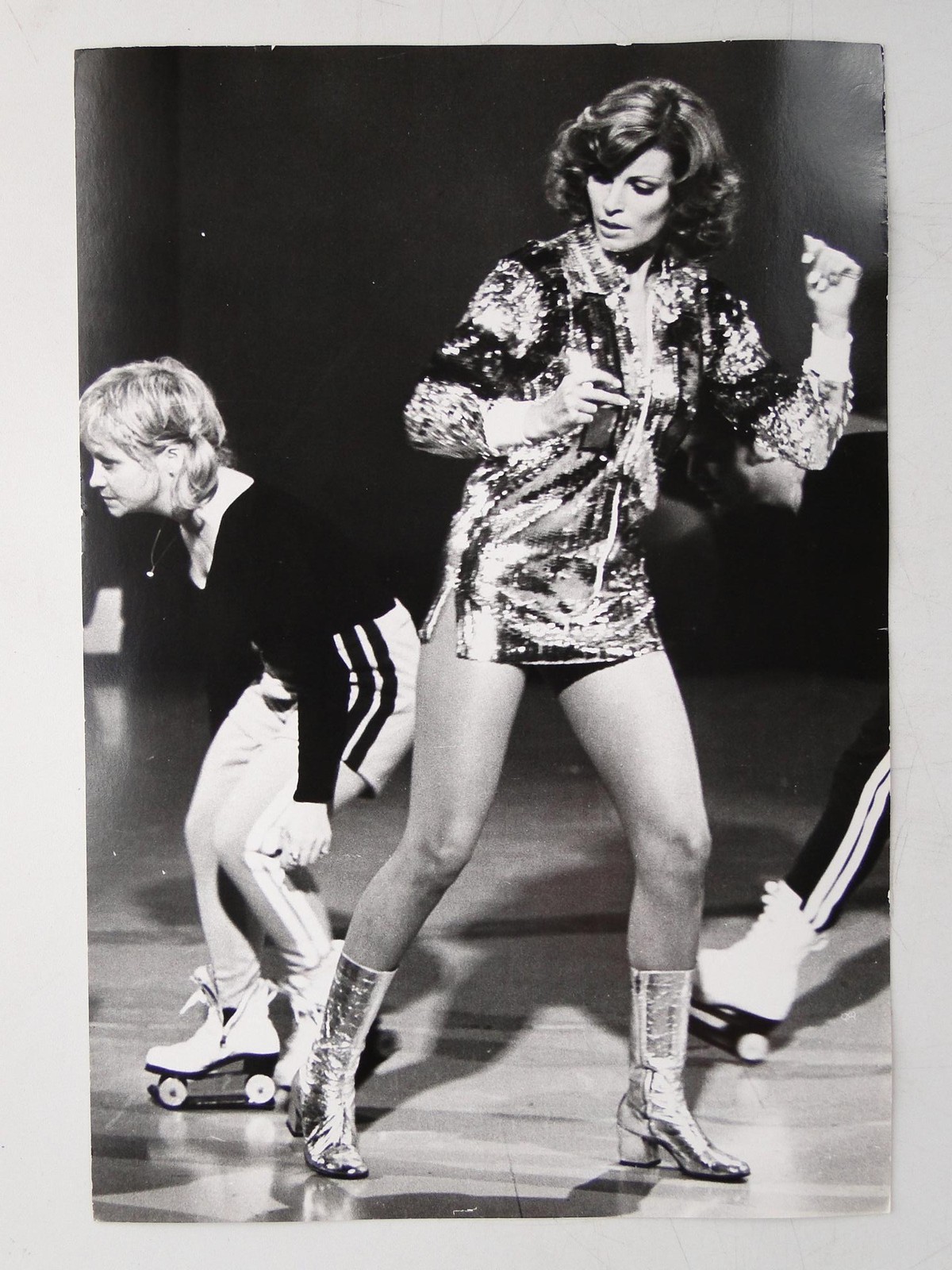 Raquel Welch Roller Skates Dancers Really Raquel Terry O'Neill 1970s Photo