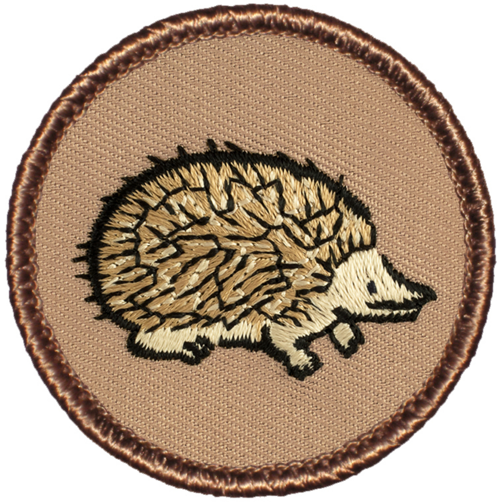 Cool Boy Scout Patches - Hedgehog Patrol (#377)
