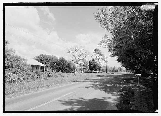 St. Charles Roman Catholic Chapel Natchez LA 1900s Louisiana Highway 494