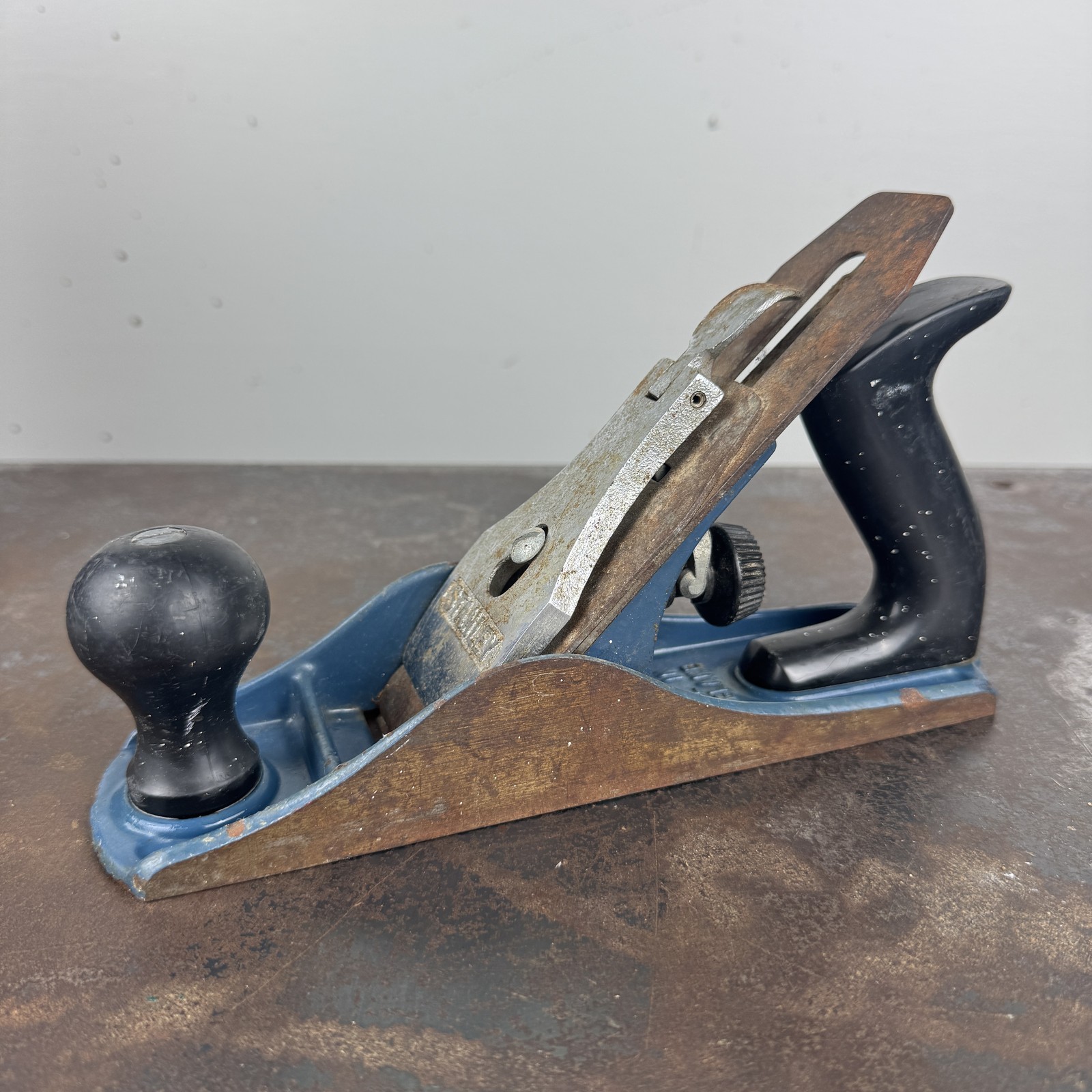 Vtg STANLEY Handyman Wood Plane G12-204 - Made in England - 9\