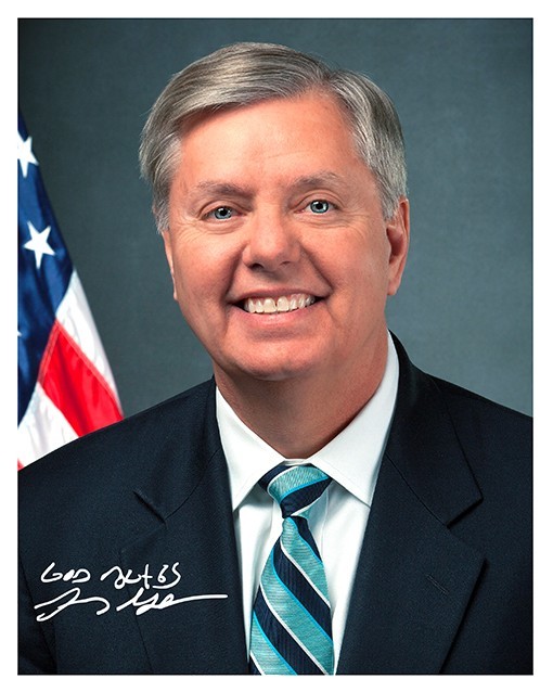 Lindsey Graham South Carolina Senator 8x10 Autograph Photo Reprint Signed