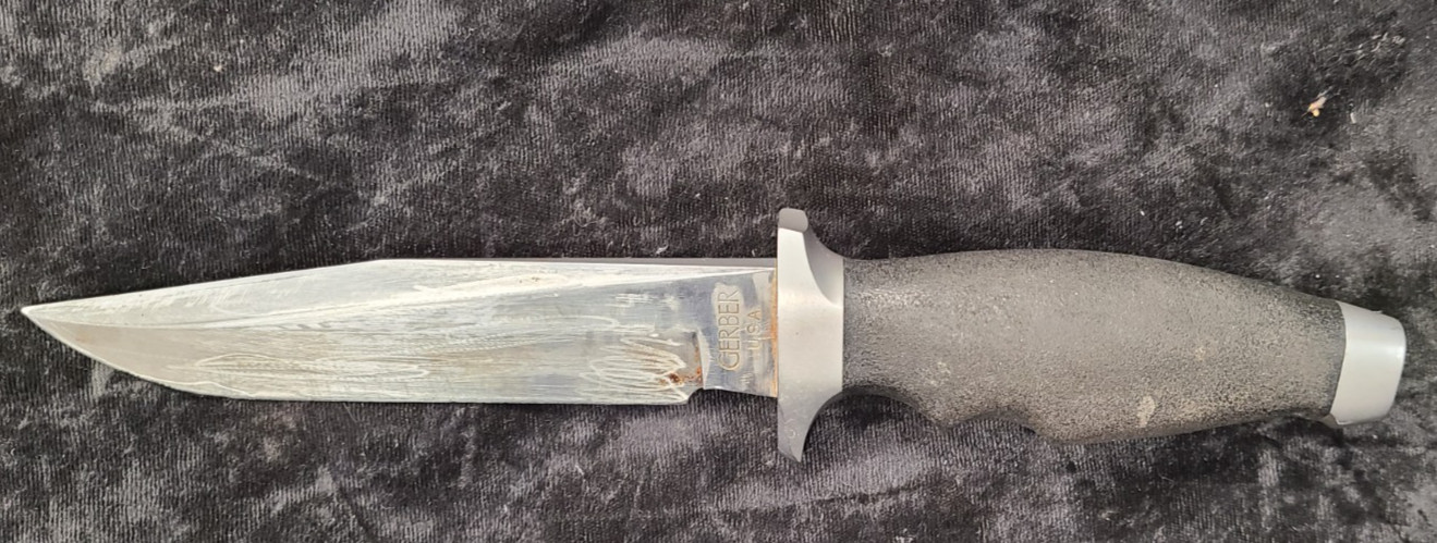 Gerber LMF Survival Tactical Knife USA Made 012921 Gerber LMF Survival Tactical Knife USA Made 012921