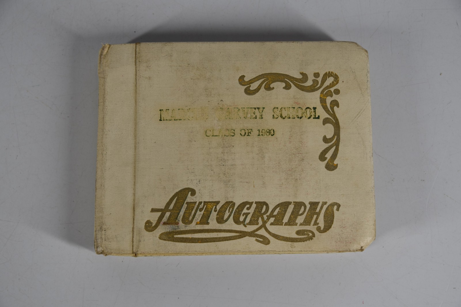 Vintage Marcus Garvey School Class of 1980 Autograph Book 8TH Grade Los Angeles