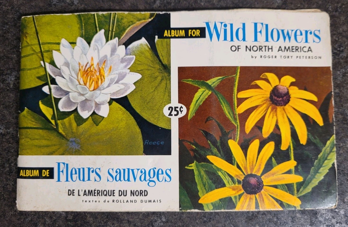 1961 WILD FLOWERS OF NORTH AMERICA BROOKE BOND TEA ALBUM COMPLETE Set 48 CARDS