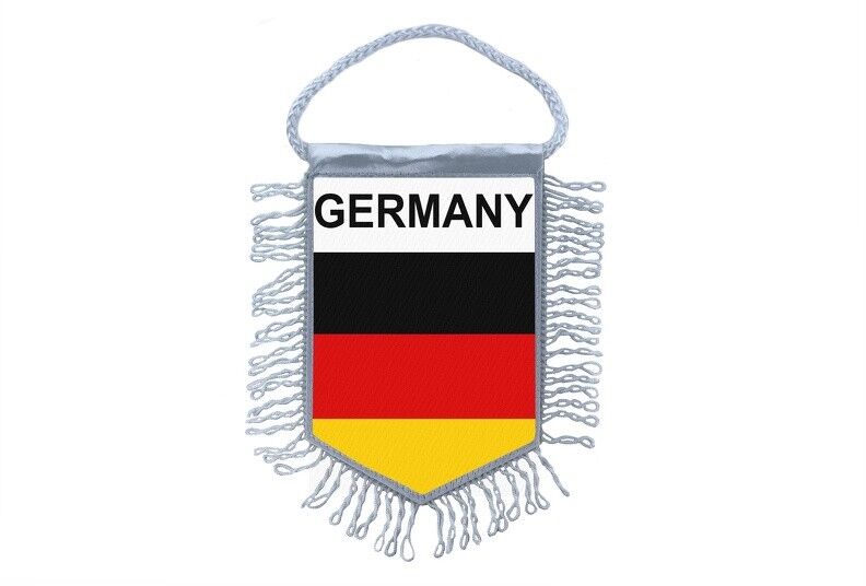 Club Flag Mini Country Flag Car Decoration Germany German