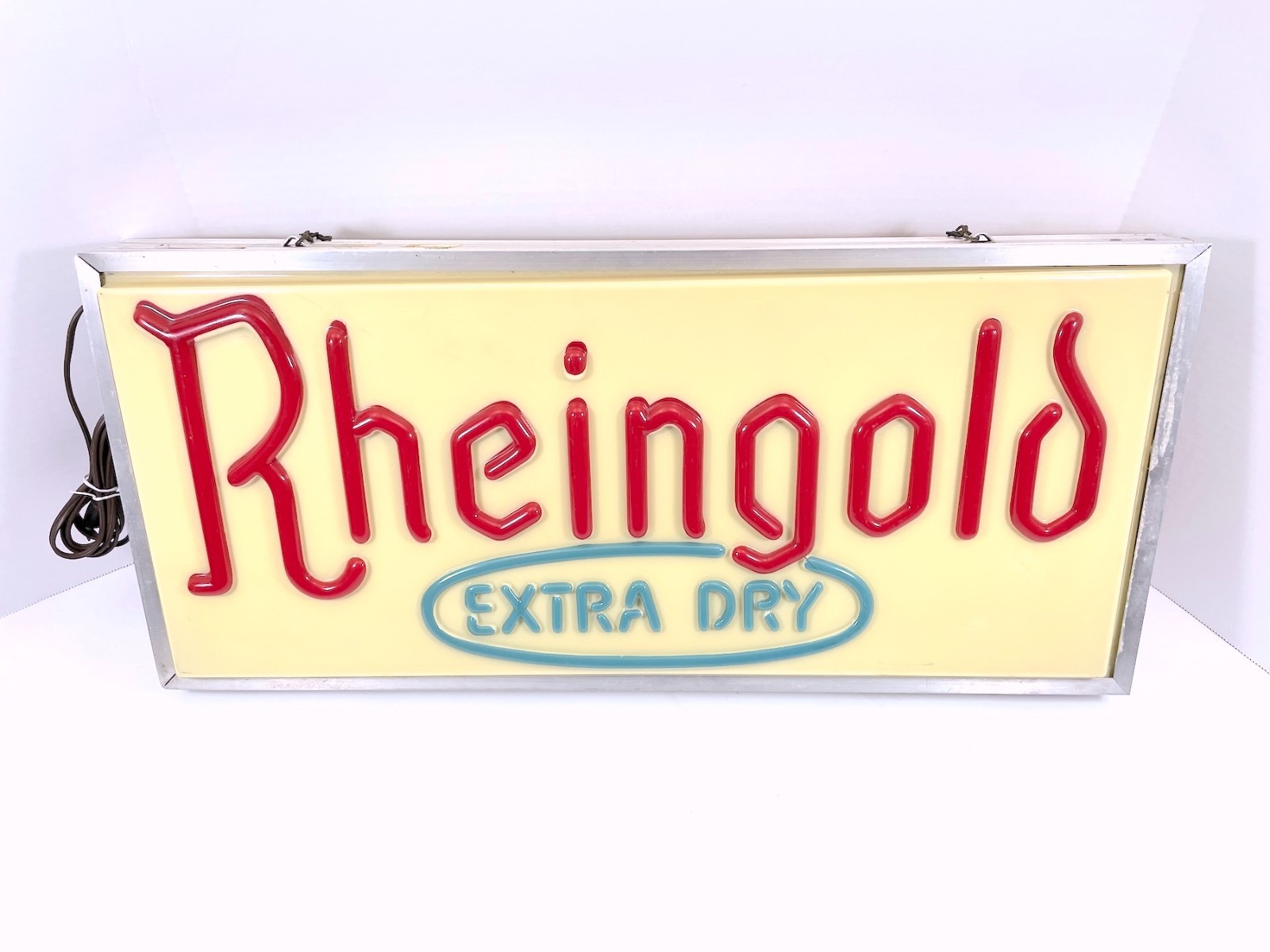 Rheingold Extra Dry Beer Double Sided Lighted Hanging Sign  25\