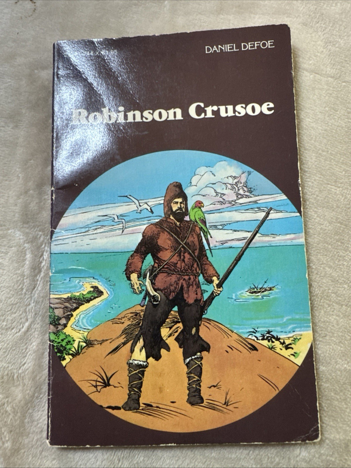 Robinson Crusoe Daniel Defoe Pocket Classics Academic Industries 1984