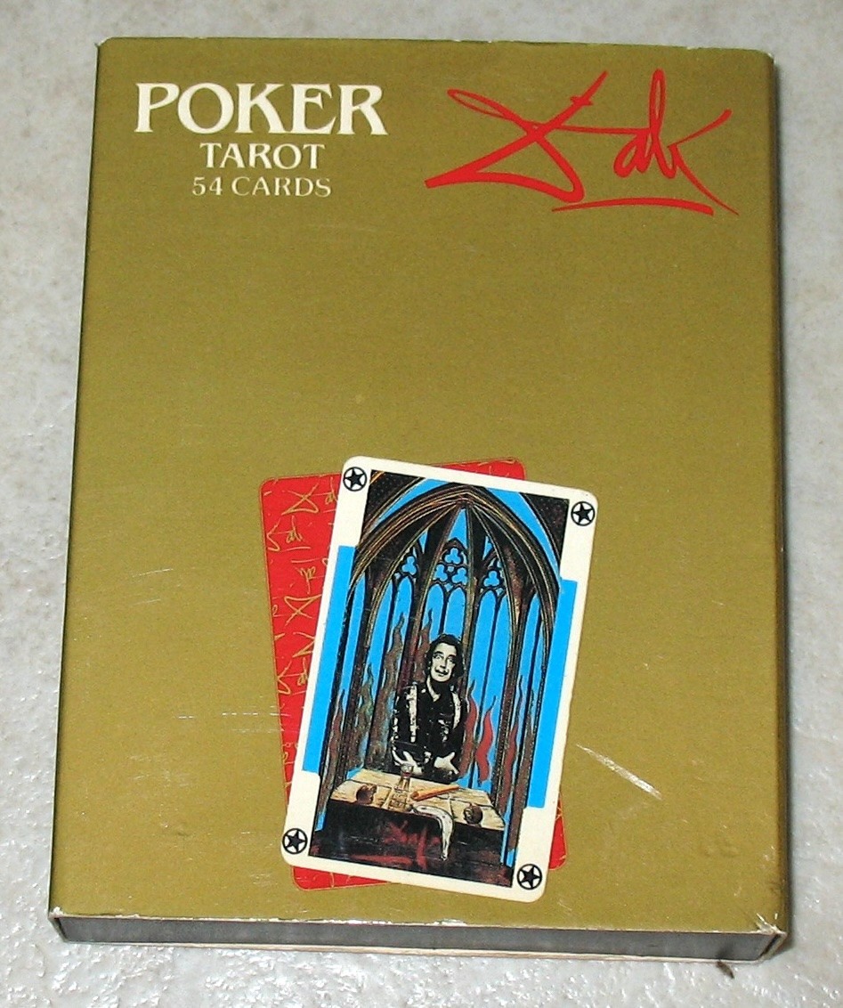Vintage Salvador Dali Poker Tarot Cards 54 Card Complete Deck Vintage 1984 NICE