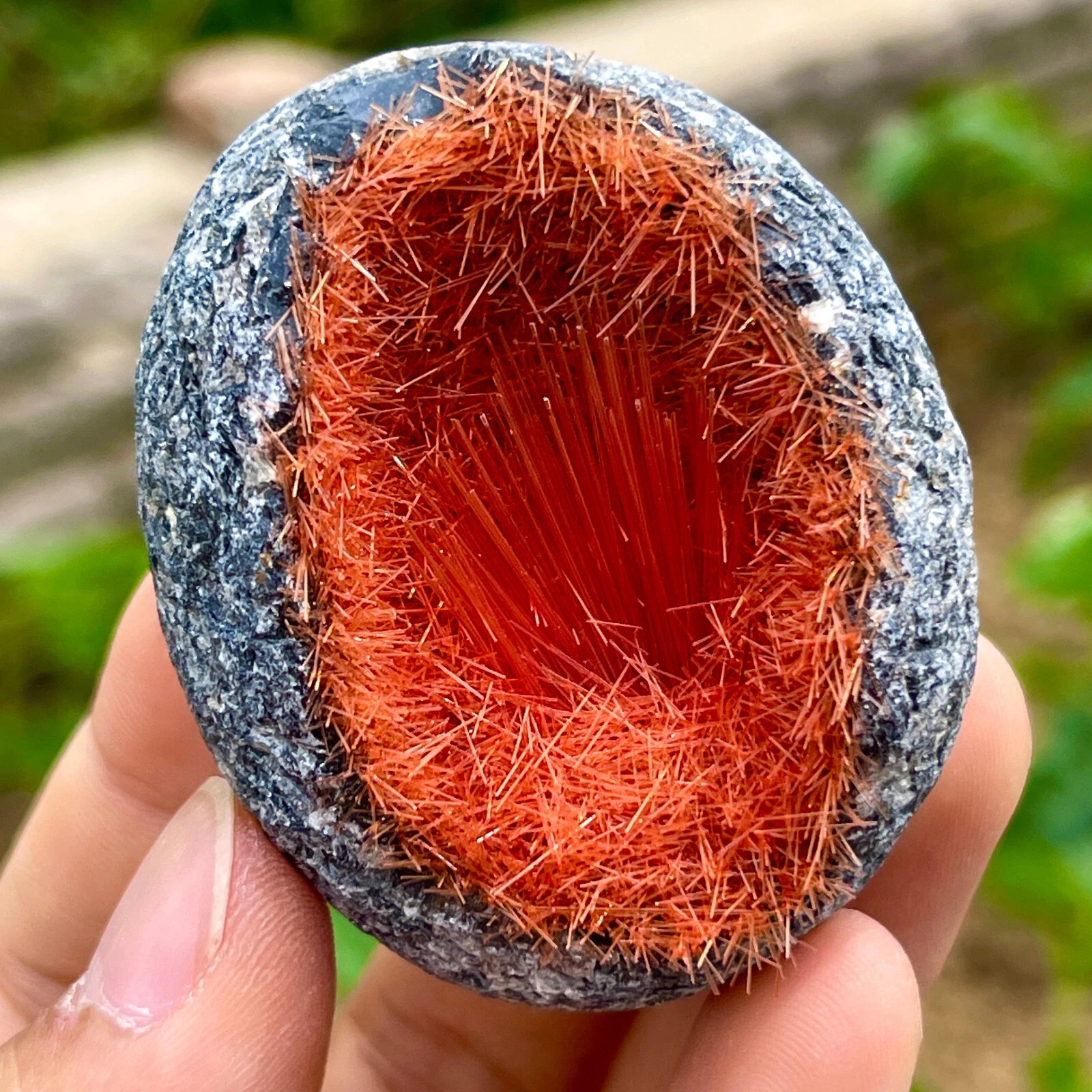 Rare Natural Meteorite Quartz Crystal Specimen Goethite Orange Copper Ore Decor Rare Natural Meteorite Quartz Crystal Specimen Goethite Orange Copper Ore Decor