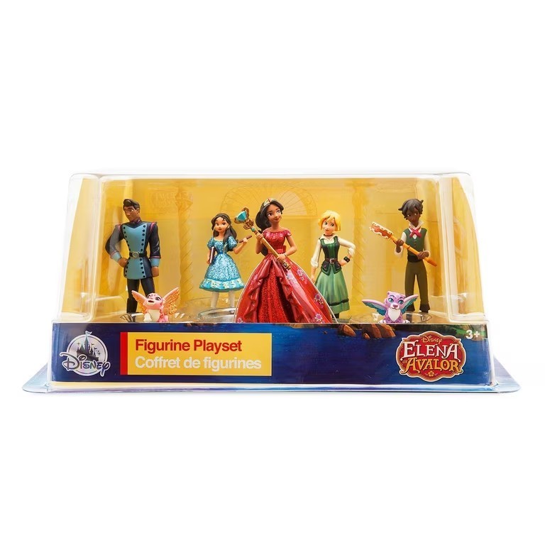 Disney Store Elena of Avalor Figurines Set Cake Toppers 7 Figures Isabel Mateo