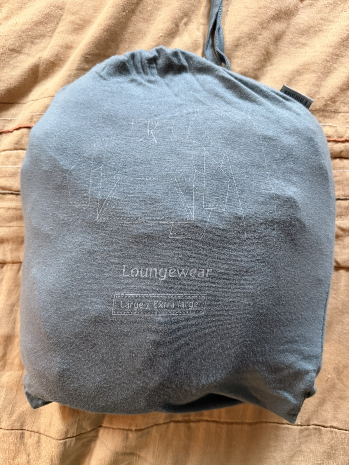 Emirates Business Class Loungewear Pajama Set L/XL Blue New